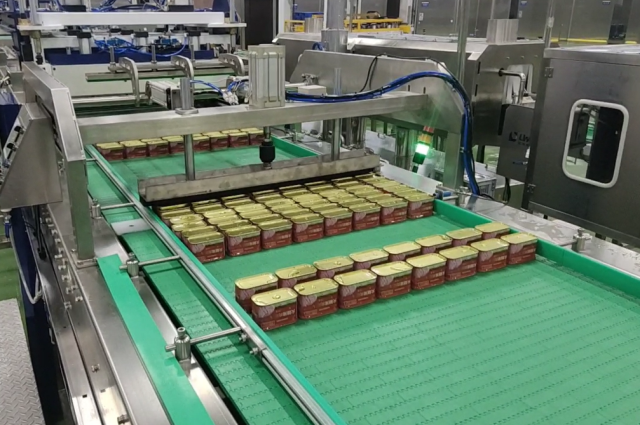 午餐肉罐頭生產(chǎn)線